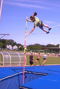 Amlie MORET Championne de Picardie du Saut  la Perche