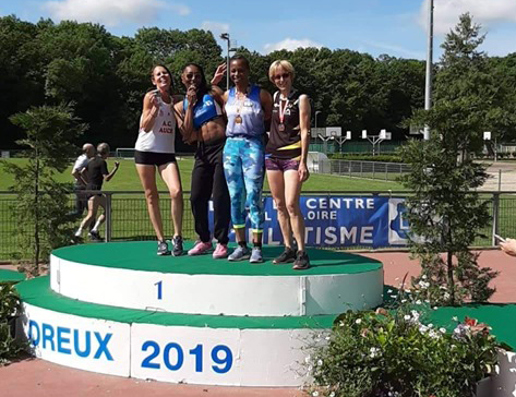 pointes athlétisme demi fond